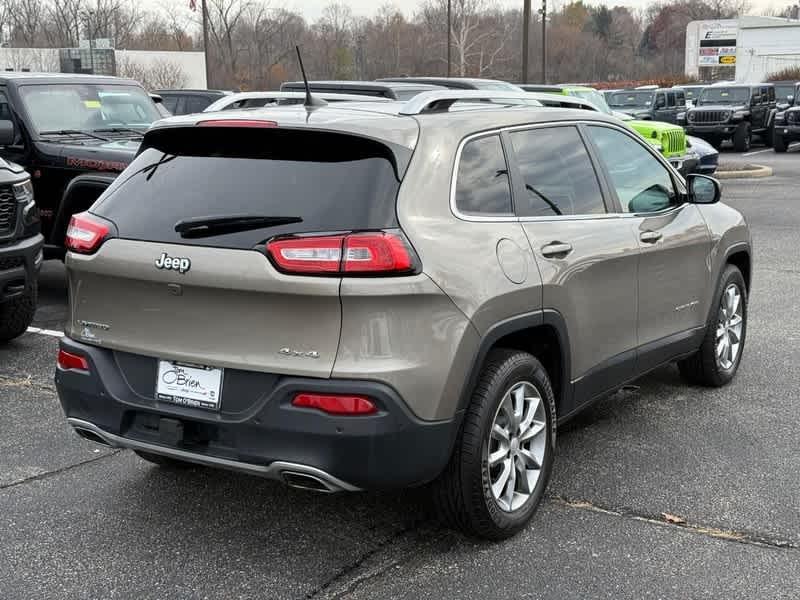 used 2018 Jeep Cherokee car, priced at $17,485