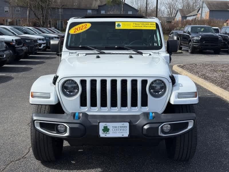used 2022 Jeep Wrangler Unlimited 4xe car, priced at $28,988