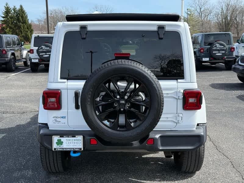 used 2022 Jeep Wrangler Unlimited 4xe car, priced at $28,988