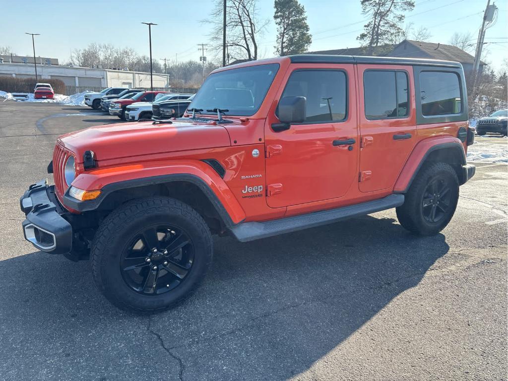 used 2018 Jeep Wrangler Unlimited car, priced at $19,988