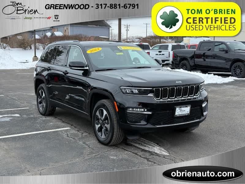 used 2023 Jeep Grand Cherokee 4xe car, priced at $27,988