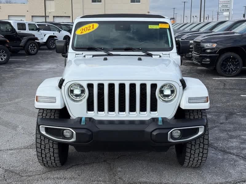 used 2021 Jeep Wrangler Unlimited 4xe car, priced at $27,485