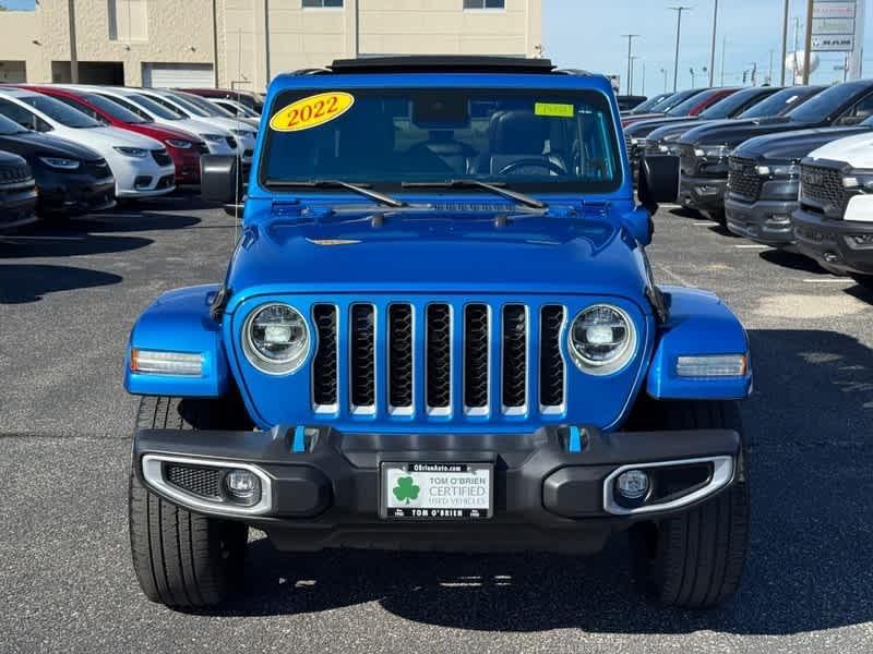 used 2022 Jeep Wrangler Unlimited 4xe car, priced at $30,985