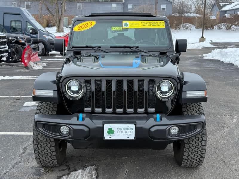 used 2023 Jeep Wrangler 4xe car, priced at $34,988