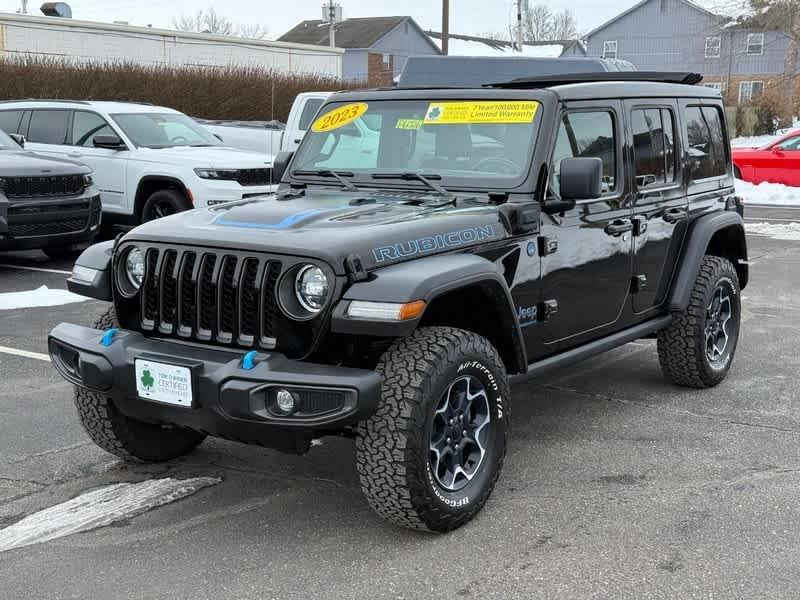 used 2023 Jeep Wrangler 4xe car, priced at $34,988