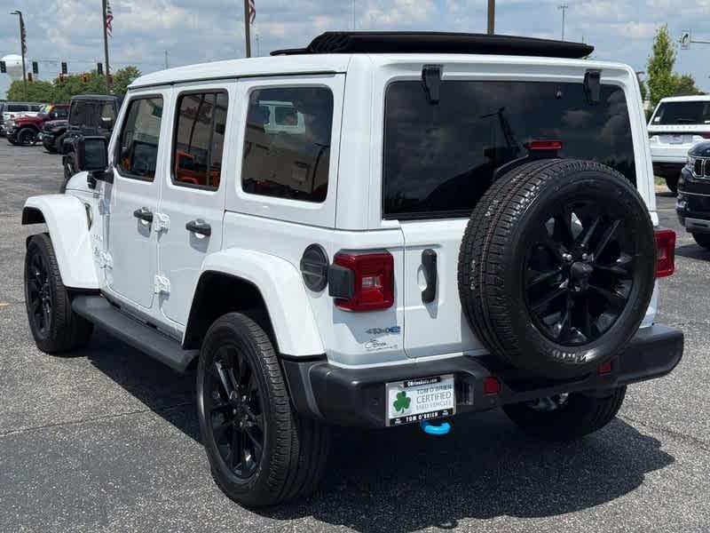 used 2022 Jeep Wrangler Unlimited 4xe car, priced at $32,985