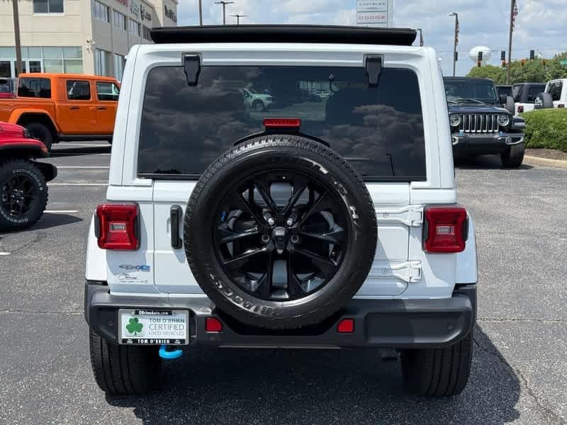 used 2022 Jeep Wrangler Unlimited 4xe car, priced at $32,985