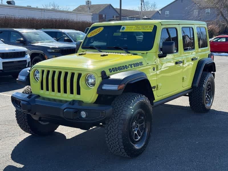 used 2022 Jeep Wrangler Unlimited car, priced at $34,988