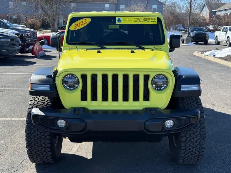 used 2022 Jeep Wrangler Unlimited car, priced at $34,988