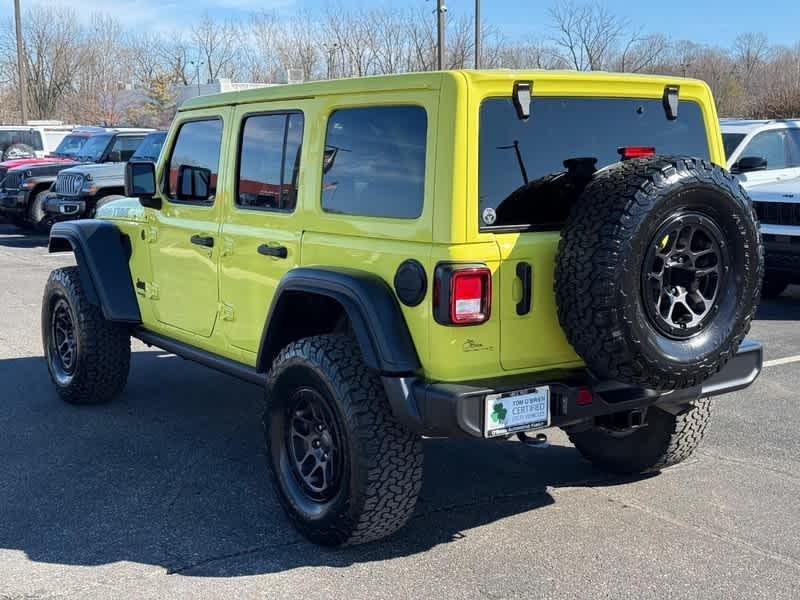 used 2022 Jeep Wrangler Unlimited car, priced at $34,988