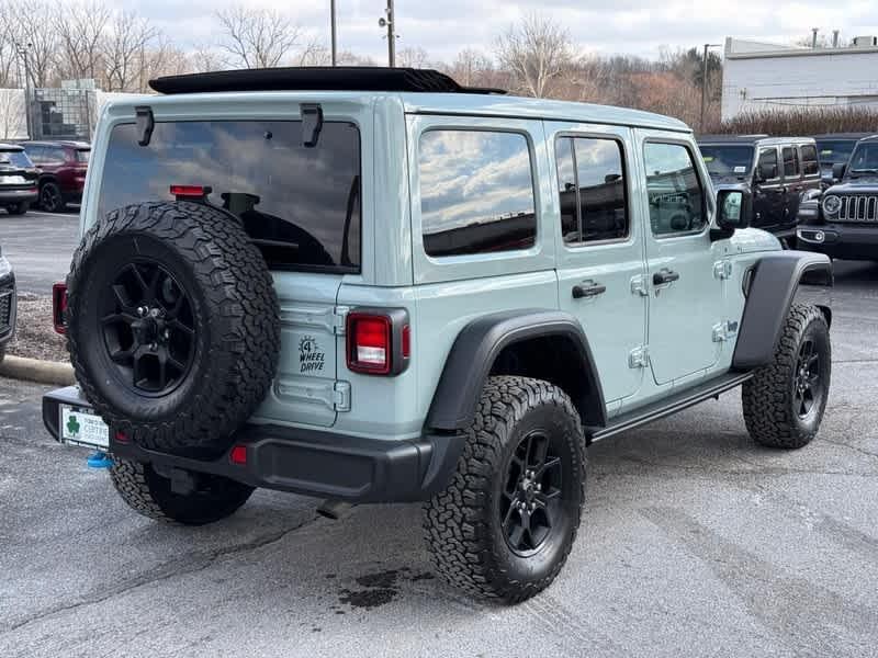 used 2024 Jeep Wrangler 4xe car, priced at $34,485