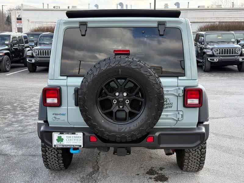 used 2024 Jeep Wrangler 4xe car, priced at $34,485