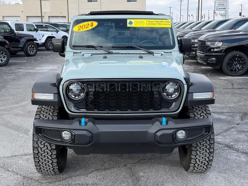 used 2024 Jeep Wrangler 4xe car, priced at $34,485