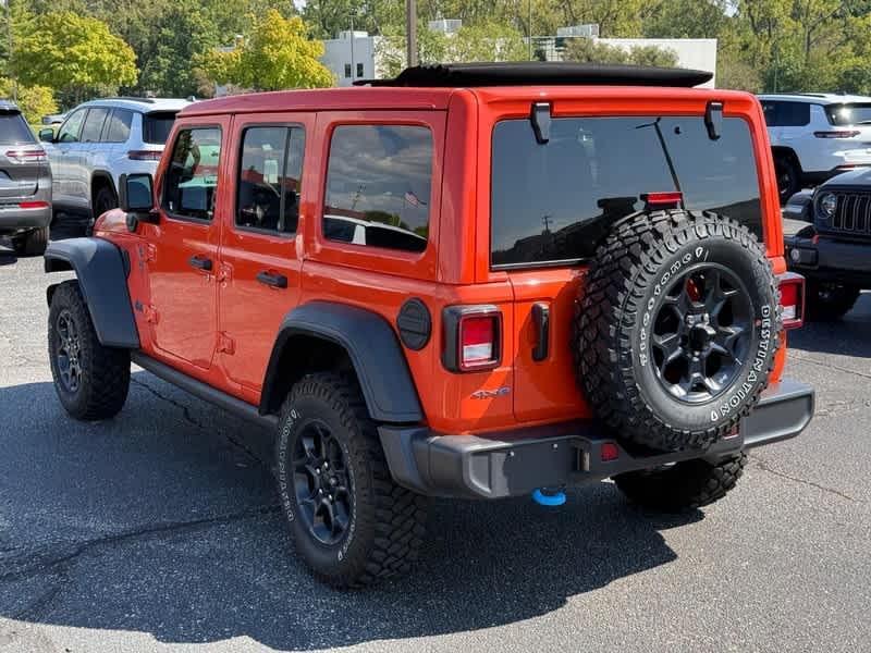 used 2023 Jeep Wrangler 4xe car, priced at $33,885