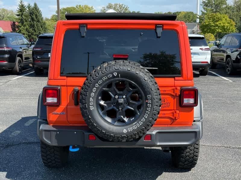 used 2023 Jeep Wrangler 4xe car, priced at $33,885