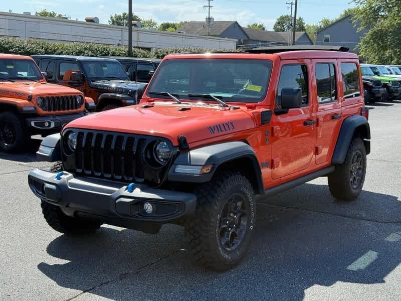 used 2023 Jeep Wrangler 4xe car, priced at $33,885
