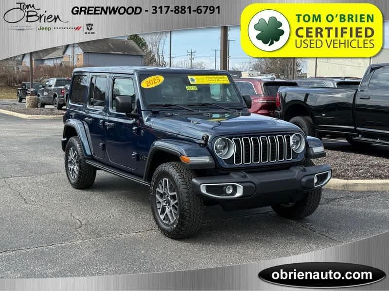 used 2025 Jeep Wrangler car, priced at $38,485