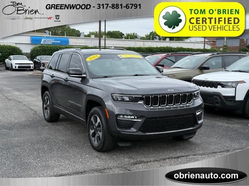 used 2023 Jeep Grand Cherokee 4xe car, priced at $27,988