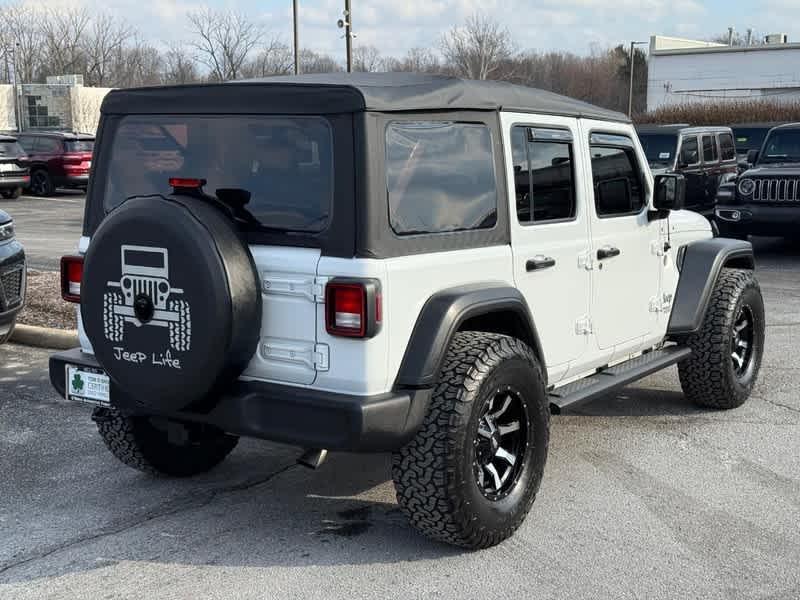 used 2021 Jeep Wrangler Unlimited car, priced at $25,985