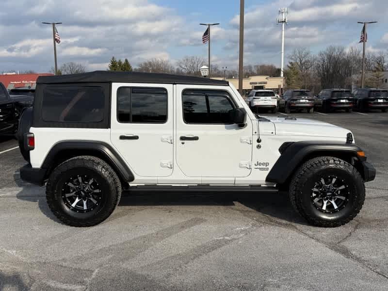 used 2021 Jeep Wrangler Unlimited car, priced at $25,985