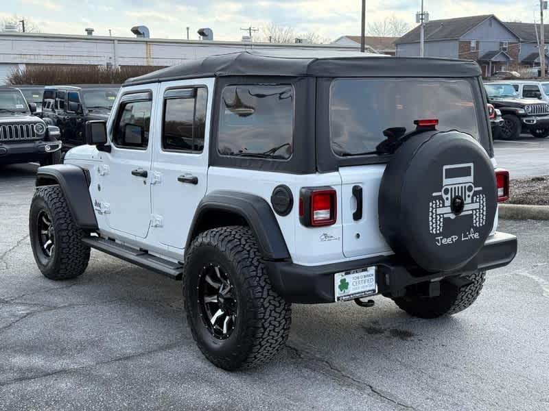 used 2021 Jeep Wrangler Unlimited car, priced at $25,985