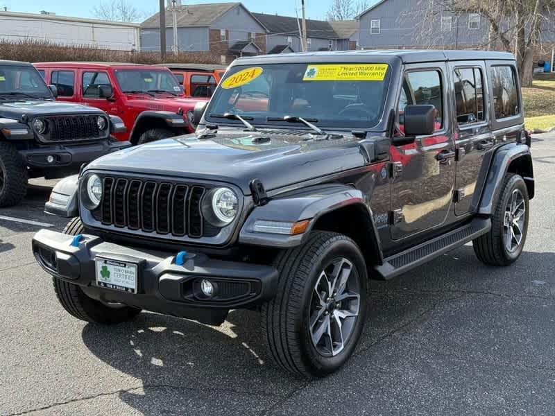 used 2024 Jeep Wrangler 4xe car, priced at $29,785