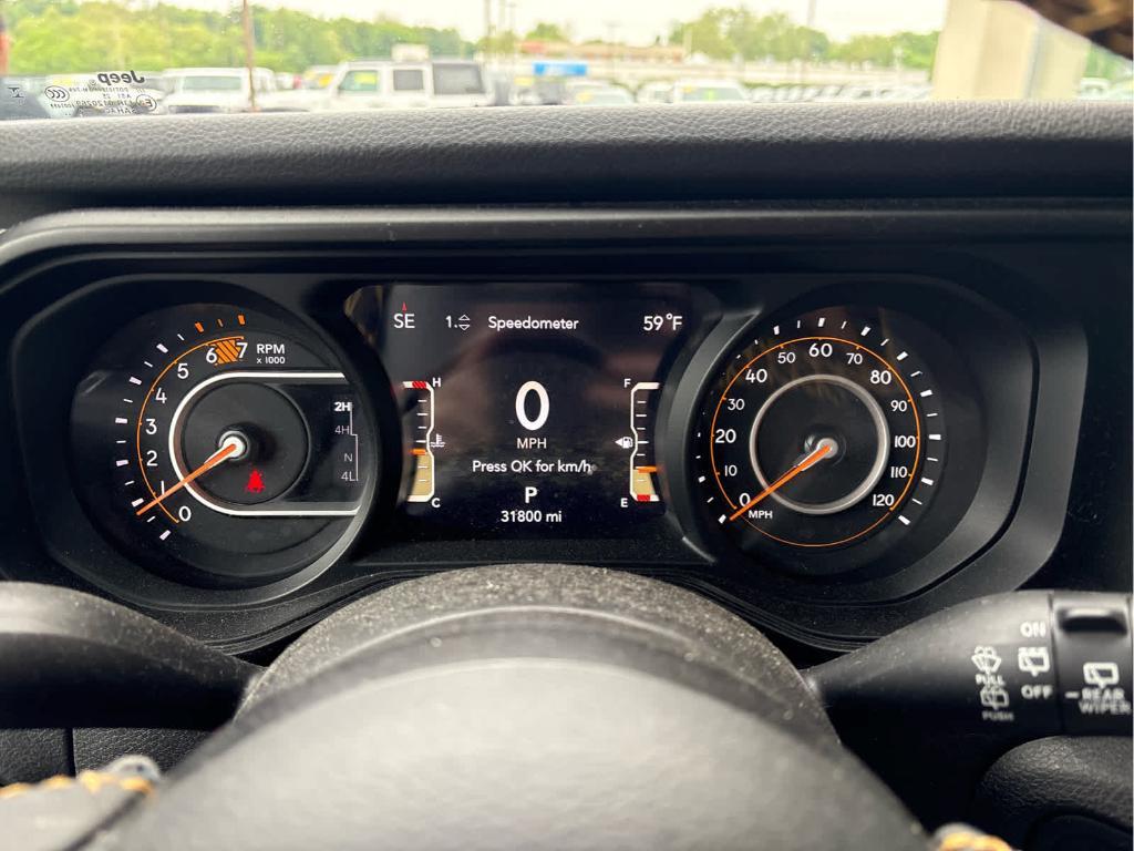 used 2024 Jeep Wrangler car, priced at $38,988