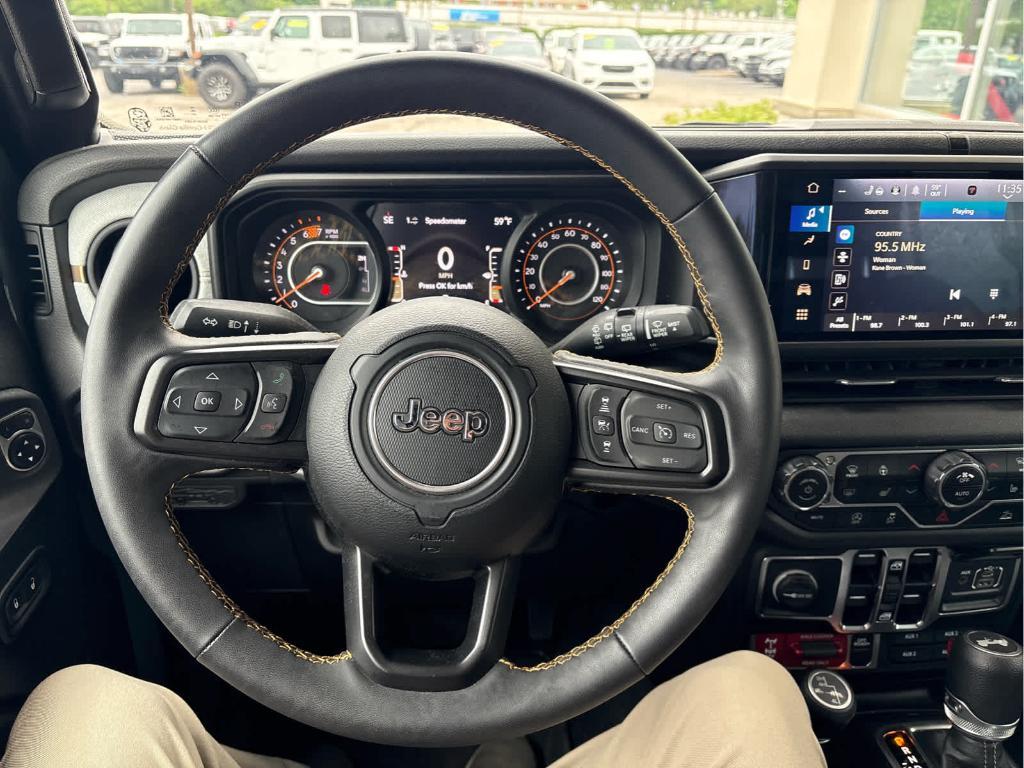 used 2024 Jeep Wrangler car, priced at $38,988