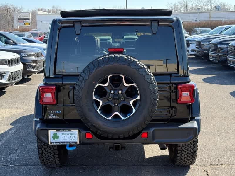 used 2022 Jeep Wrangler Unlimited 4xe car, priced at $30,988