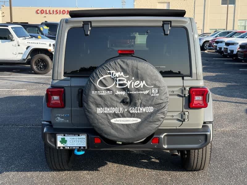 used 2022 Jeep Wrangler Unlimited 4xe car, priced at $29,885