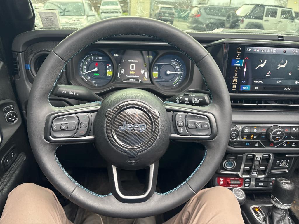 used 2024 Jeep Wrangler 4xe car, priced at $36,988
