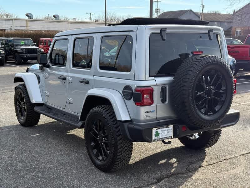 used 2023 Jeep Wrangler 4xe car, priced at $31,385
