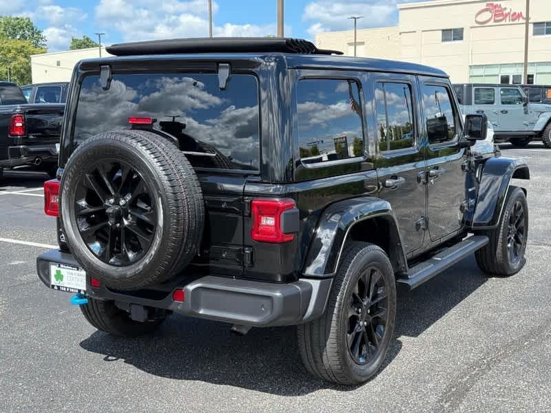 used 2022 Jeep Wrangler Unlimited 4xe car, priced at $32,785