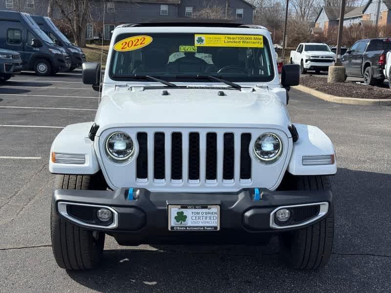 used 2022 Jeep Wrangler Unlimited 4xe car, priced at $28,988