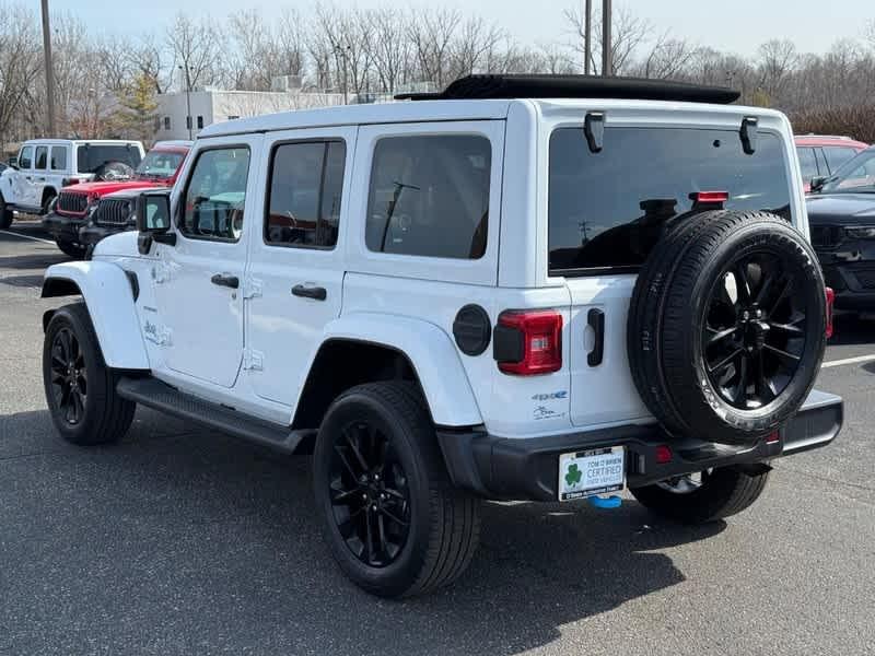 used 2022 Jeep Wrangler Unlimited 4xe car, priced at $28,988