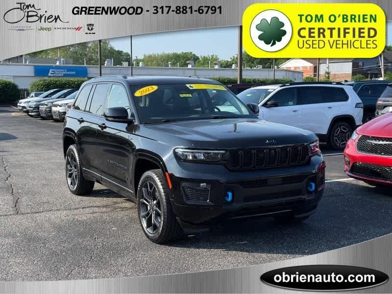 used 2023 Jeep Grand Cherokee 4xe car, priced at $29,988