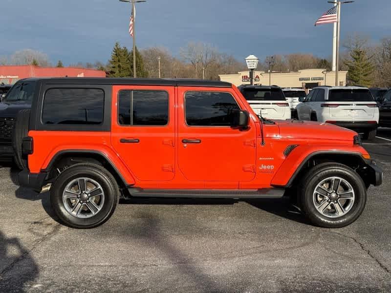 used 2020 Jeep Wrangler Unlimited car, priced at $22,485