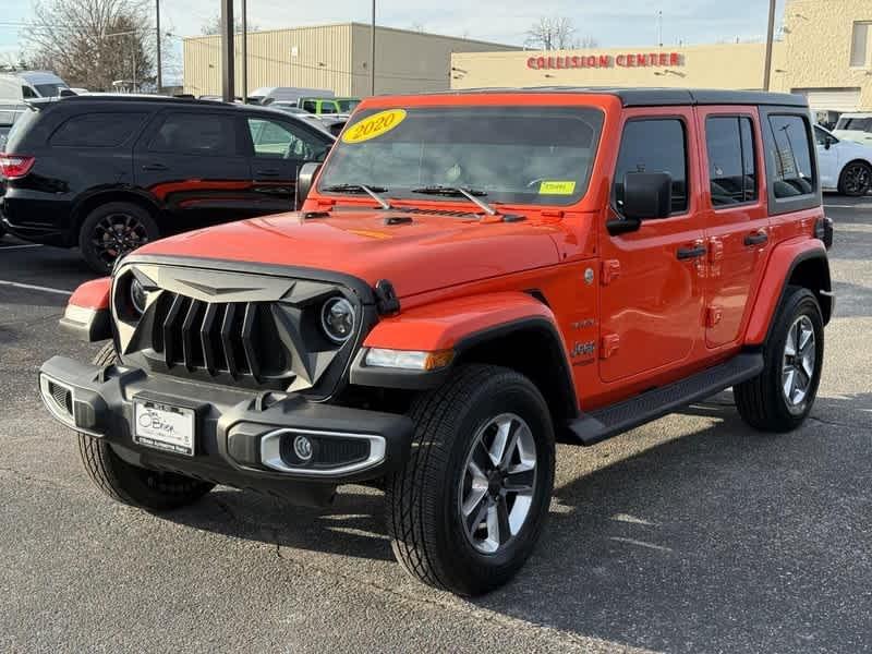 used 2020 Jeep Wrangler Unlimited car, priced at $22,485