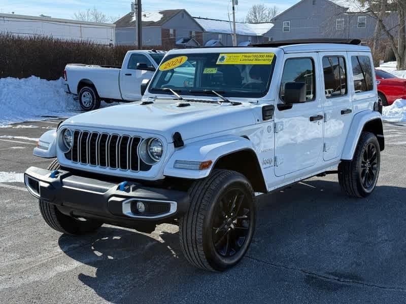 used 2024 Jeep Wrangler 4xe car, priced at $34,485