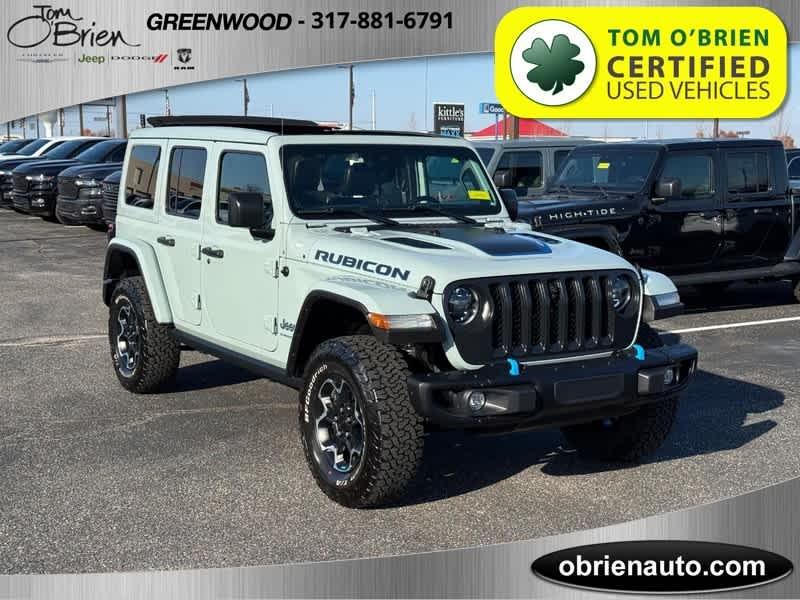 used 2023 Jeep Wrangler 4xe car, priced at $36,985
