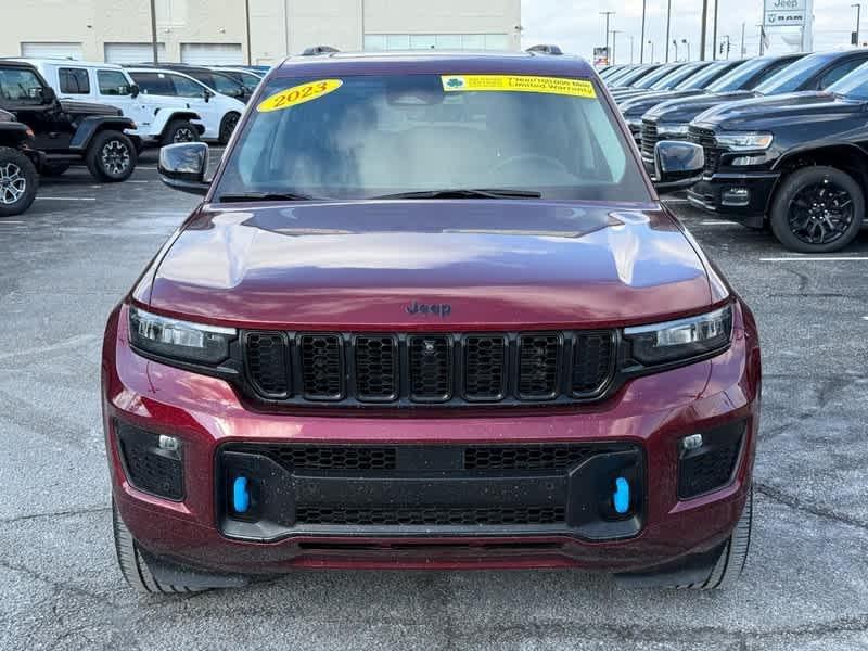 used 2023 Jeep Grand Cherokee 4xe car, priced at $29,785