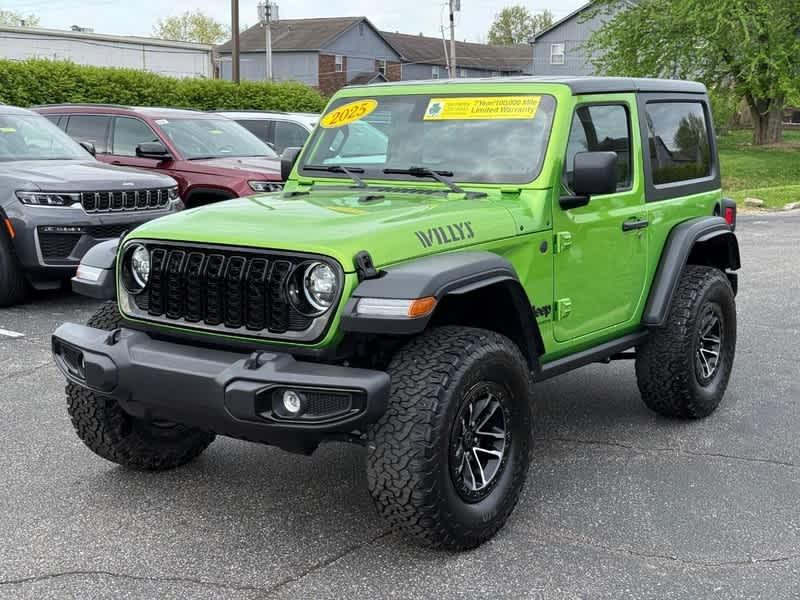 used 2025 Jeep Wrangler car, priced at $37,685