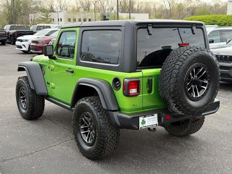 used 2025 Jeep Wrangler car, priced at $37,685