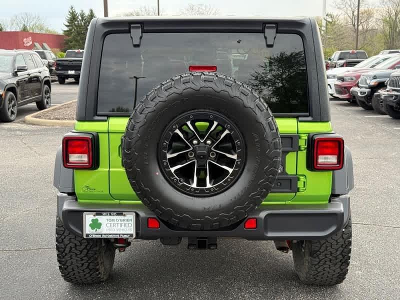 used 2025 Jeep Wrangler car, priced at $37,685