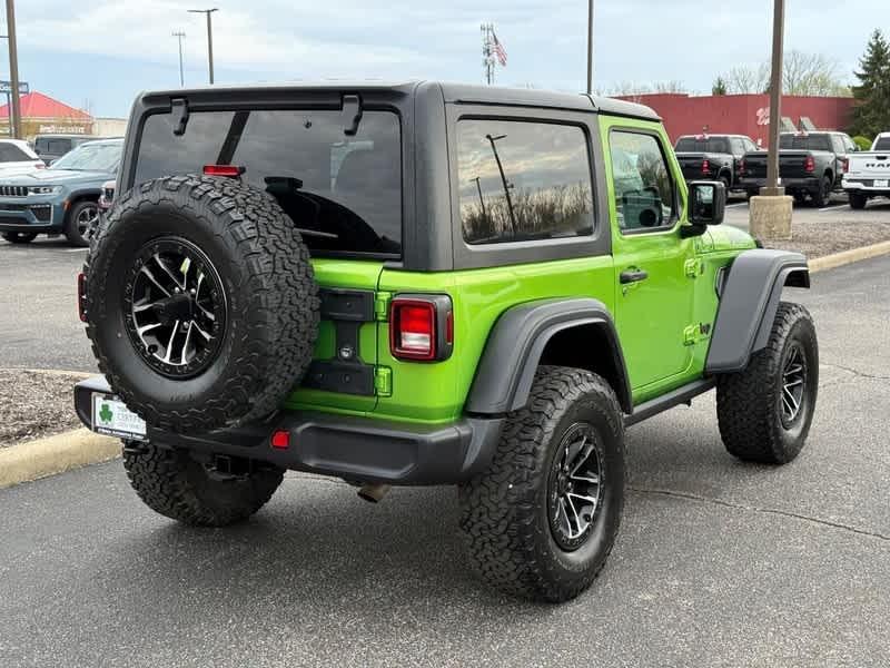used 2025 Jeep Wrangler car, priced at $37,685