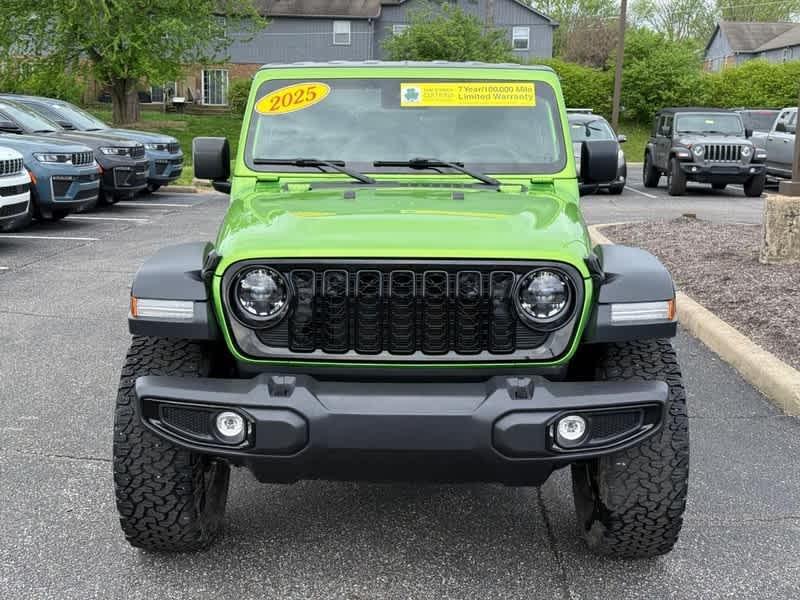 used 2025 Jeep Wrangler car, priced at $37,685
