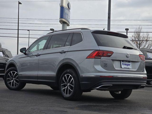 used 2021 Volkswagen Tiguan car, priced at $17,624