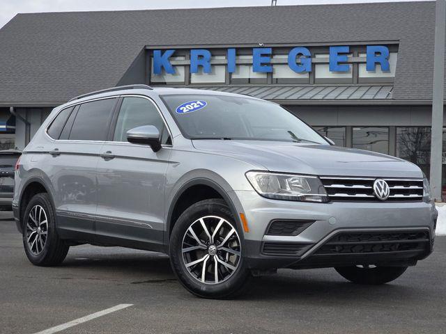 used 2021 Volkswagen Tiguan car, priced at $17,624