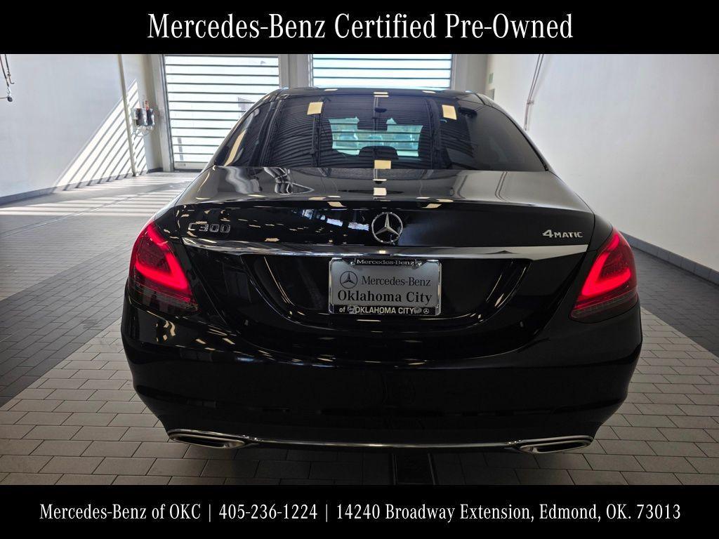 used 2021 Mercedes-Benz C-Class car, priced at $27,900