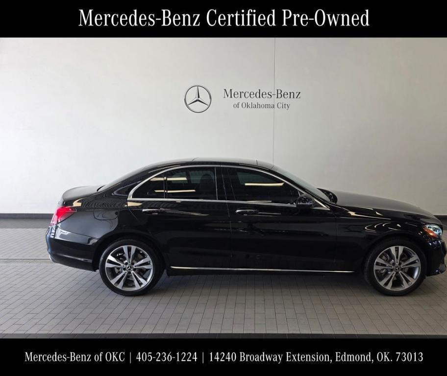 used 2021 Mercedes-Benz C-Class car, priced at $27,900